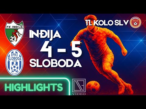 FK INĐIJA Inđija - FK SLOBODA Donji Tovarnik (Highlights) [25.10.2025.]