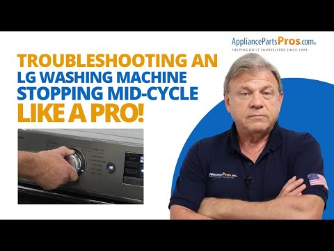 Why Your LG Washer Stops Mid Cycle and How to Fix It