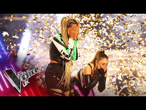 Jen & Liv's winning moment ✨ | The Final | The Voice UK 2023