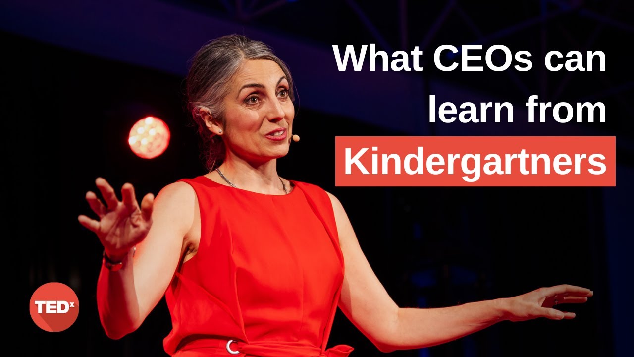 What CEOs can learn from kindergartners | Silvia Garcia | TEDxUHasselt