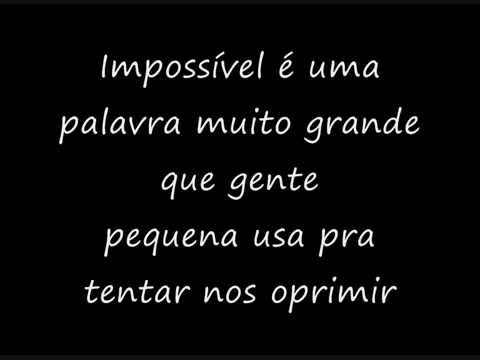 Nada é Impossivel - Luo e Chorão (Charlie Brown Jr)