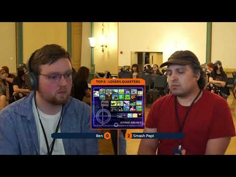 SMYM 25 - Singles - Top 8, Losers Quarters - Ben (Sheik) vs Smash Papi (Fox)