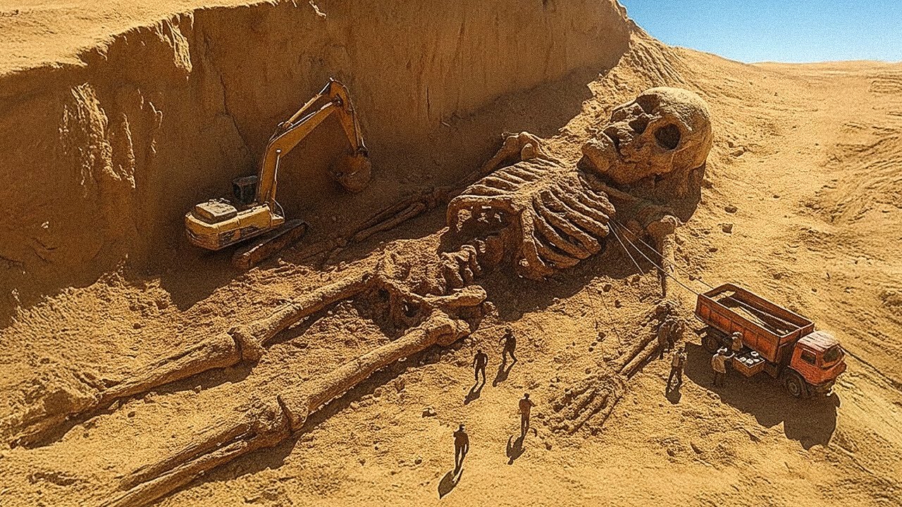 Огромные человеческие скелеты найдены в США: да, они были реальны