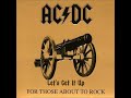 ACDC - LETS GET IT UP Guitar Backing Track with Original Vocals