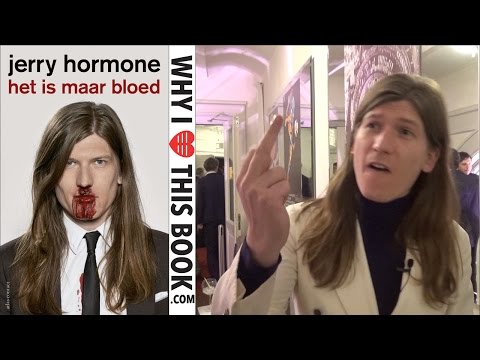 @boekenbal Jerry Hormone over zijn boek Het is maar bloed