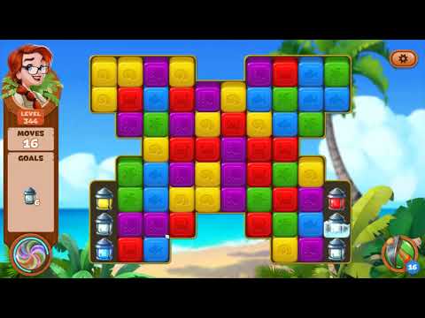Lost Island: Blast Adventure - Level 344 (No Boosters) HD