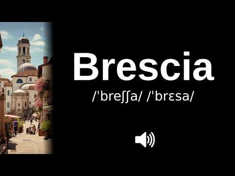 🇮🇹 How to pronounce Brescia (CORRECTLY!)