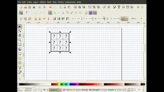 preview picture of video 'Inkscape Tutorial - Sudoku'
