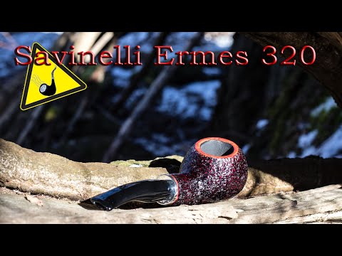Review / Vorstellung der Savinelli 320 -  Ermes - eine Tabakpfeife, unter anderem auch für Flakes