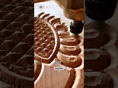 Amazing CNC Wood Carving