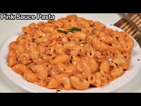 My Kids Love This Pink Sauce Pasta - Easy Pink Sauce Pasta Recipe | Pink Sauce Macaroni