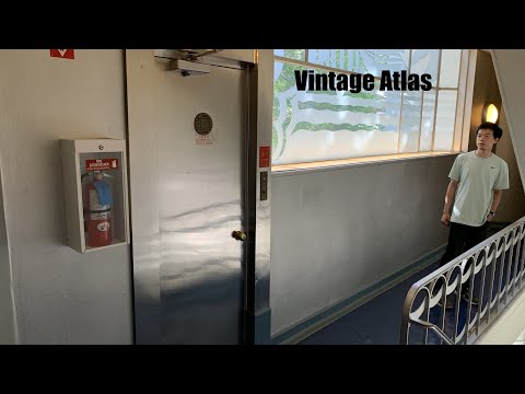 Incredible 1936 Vintage Gated Atlas Traction Elevator - San Francisco, CA
