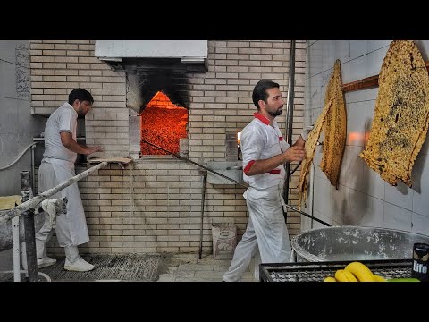 This traditional bread is one of the most popular and tasty Iranian breads|Sangak bread