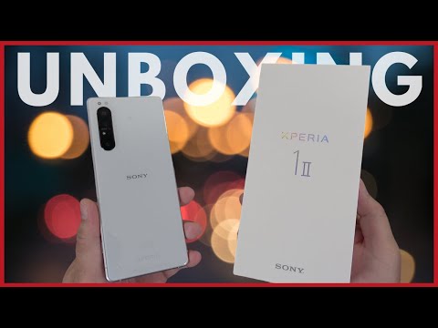 Sony Xperia 1 ii Unboxing & Walkthrough