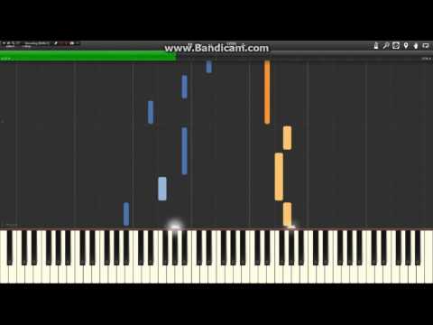 Tales of Zestiria - Journey's End Instrumental (Synthesia Piano Tutorial)