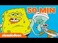 SpongeBob | De grappigste seizoen 10 momenten - 50 minuten van SpongeBob! | Nickelodeon Nederlands
