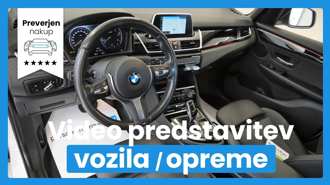 BMW serija 2 Active Tourer 216d Sport Line - SLO VOZILO - M SPORT VOLAN