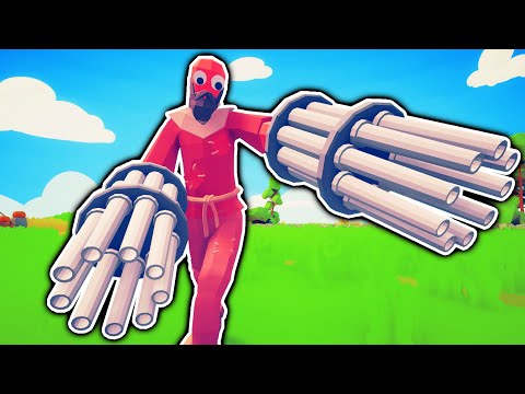 🍎New Dual Apple Gatling vs EVERY FACTION - Totally Accurate Battle Simulator TABS Mod