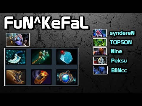 Tinker vs Pros - FuN^KeFaL full game vs Synderen, Topson, Nine, Peksu - COUNTERPICKS