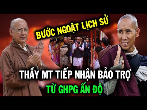 Bước ngoặt lịch sử, Thầy Minh Tuệ chính thức nhận được bảo trợ từ GHPG Ấn Độ