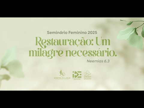 Essa Palavra vai Transformar sua Vida! | Seminário de Mulheres 2025 - Sara Campos