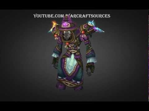 Worgen Mage Challenge Mode Set - Elemental Triad Armor