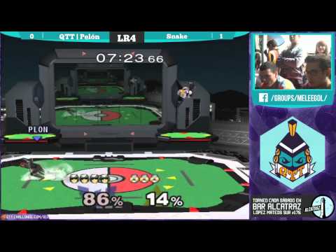 SSBM LQ - QTT | Pelón vs. Snake - QTT 12 Bar Wars @ Alcatraz Bar