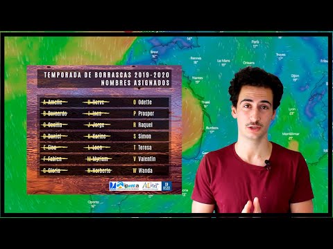 Vídeo: Por que teñen nome as borrascas?