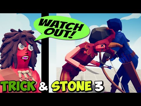 TRICK & STONE 3! JESTER & STONER vs EVERY FACTION - Totally Accurate Battle Simulator TABS