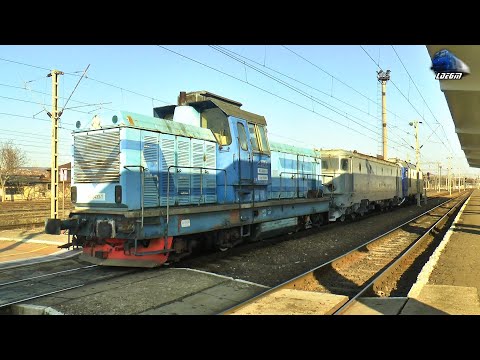 060-EA 40-0822-3 & Torpila MTU 83-0443-1 in Gara Cluj Napoca Train Station - 11 February 2022