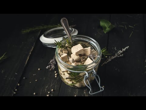 Tofu croustillant, mariné façon feta | L'Herboriste