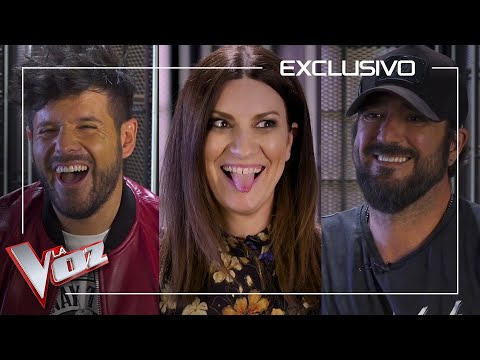 Pablo López, Laura Pausini y Antonio Orozco acaban las canciones | Exclusivo | La Voz Antena 3 2020