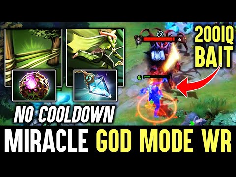 Miracle Entering God Mode Windranger - 200IQ Bait And No Spell Cooldown Perma Shackels And Windrun