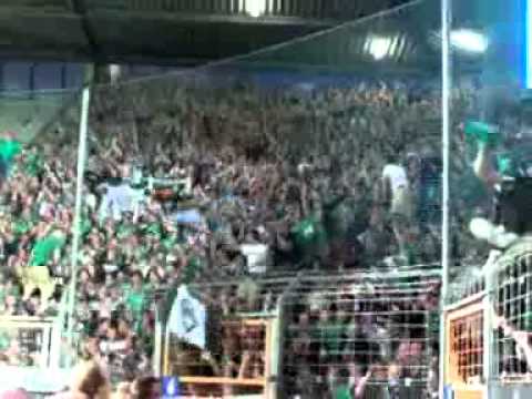 Gästeblock Mönchengladbach in Bochum