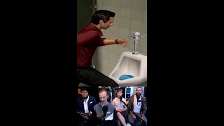 when you can interact with a toilet