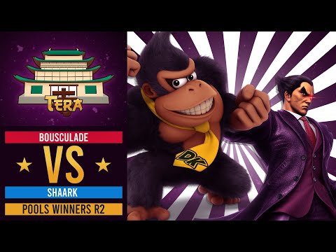 Tera - Pools Winners R2: ONI|Bousculade (Donkey Kong) Vs SHAARK (Palutena,Kazuya)