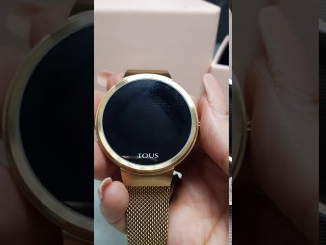 Vídeo relacionado con Reloj Tous D-Bear SQ de acero IPG dorado 600350285