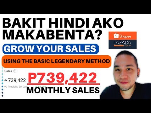 Bakit Hindi ako Makabenta? Grow your Sales in Shopee and Lazada 30 Days W/ Proven Effective Methods
