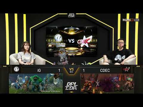 DPL CDA S2 PLAYOFFS Day 3 Match 3 iG VS CDEC Game 3