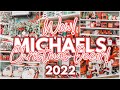 MICHAELS CHRISTMAS DECOR 2022 MICHAELS CHRISTMAS DECOR SHOP WITH ME 2022 AND WALKTHROUGH