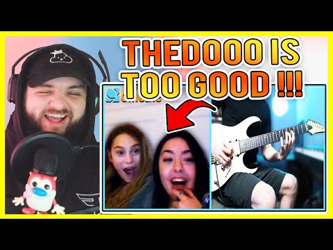 TheDooo is GODLIKE !!! Playing Guitar for GIRLS on Omegle 3 *Reaction*