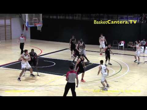 U18M - TORRELODONES Vs. REAL MADRID.- Junior Pref. madrileña (8-2-2015) BasketCantera.TV