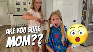 Girls Cut Hair For The First Time In Two Years �