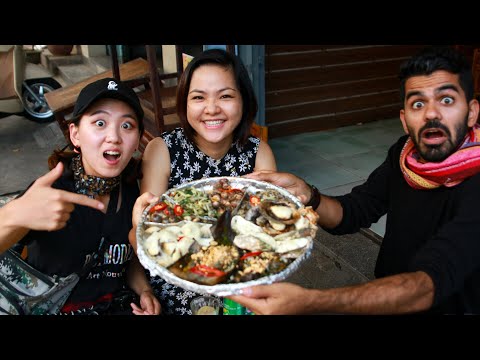 TOUR DE MARISCO em Da Nang com Joe Hattab e Sophie Kim - CARACÓIS GIGANTES + RÃS | Receitas de Helen
