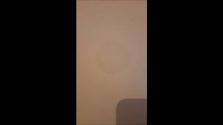 Mushroom fixings showing through paint and how to fix it.