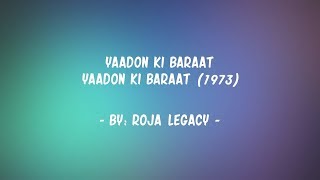 Lyrics – Yaadon Ki Baraat (1973) - YouTube