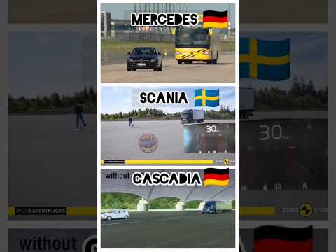 Thumbnail for Epic Truck Brake Test – Cascadia vs Scania vs Mercedes 🚛💥 by Car
