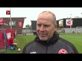 Trainer Almere City FC blikt vooruit op duel met Go Ahead Eagles