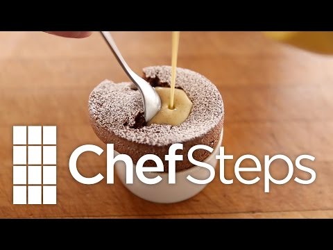 Molten Chocolate Soufflé