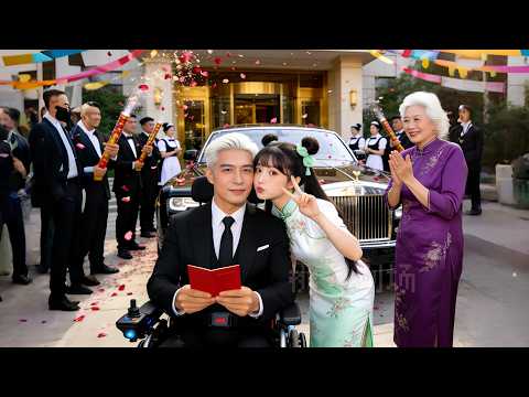 No one want marry disabled CEO.But rural girl lift his wheelchair to registry for flash marry!